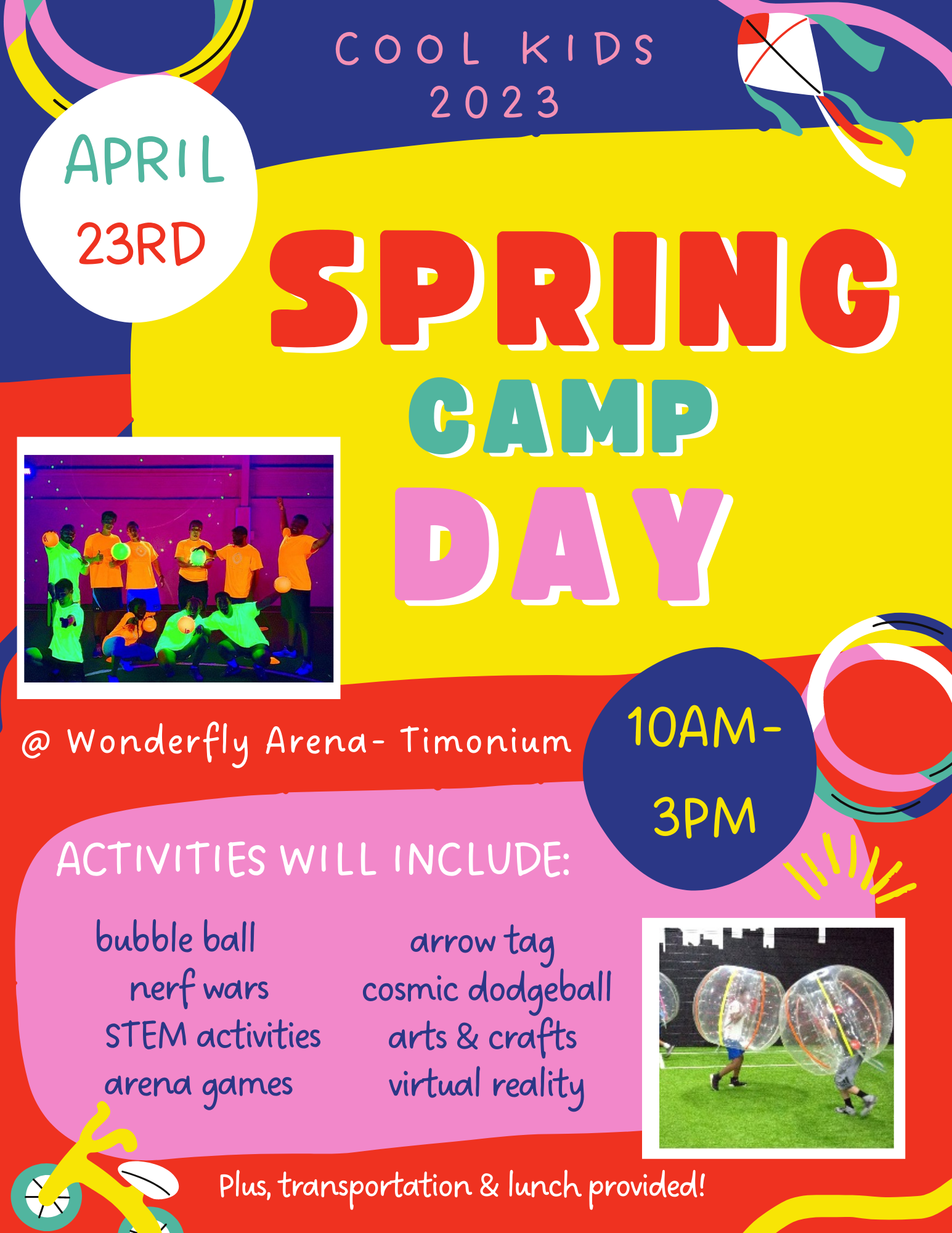 Spring Camp Day Cool Kids Campaign