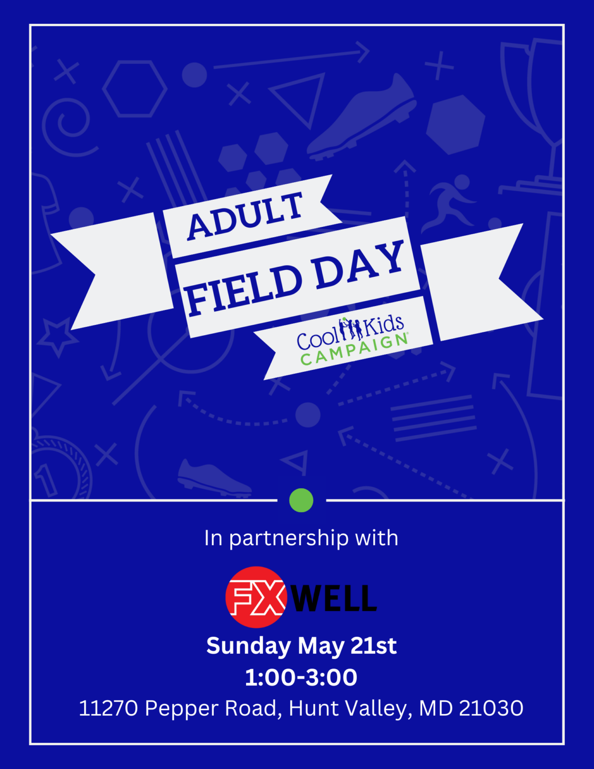 Adult Field Day Fundraiser Cool Kids Campaign
